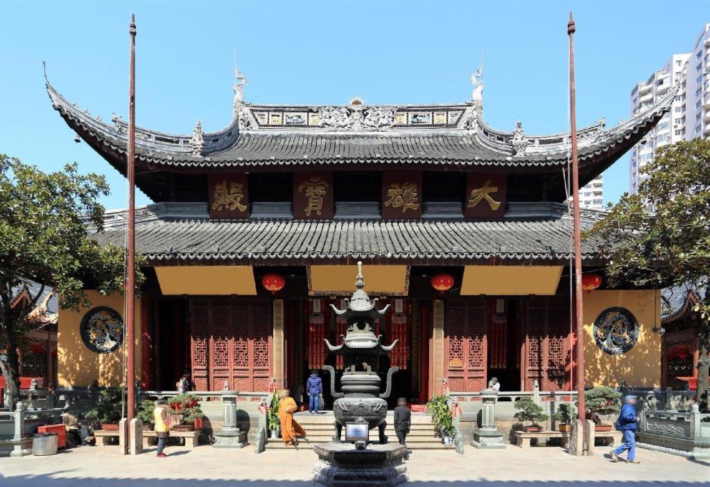 Magnotel Hotel Shanghai Railway Station Magnolia Plaza Dış mekan fotoğraf