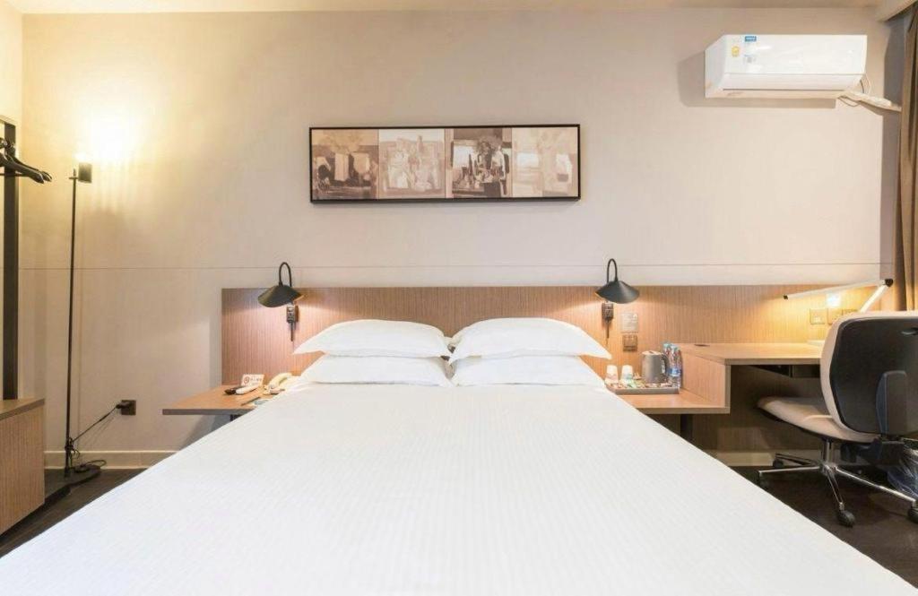Magnotel Hotel Shanghai Railway Station Magnolia Plaza Dış mekan fotoğraf
