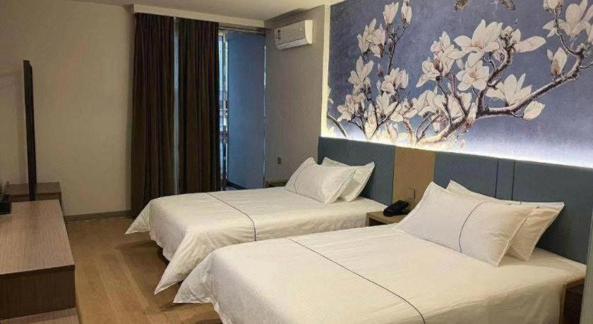 Magnotel Hotel Shanghai Railway Station Magnolia Plaza Dış mekan fotoğraf