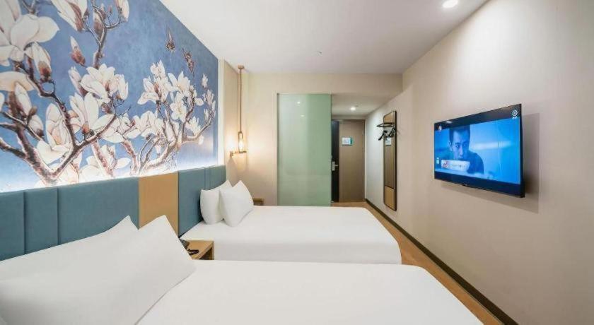 Magnotel Hotel Shanghai Railway Station Magnolia Plaza Dış mekan fotoğraf